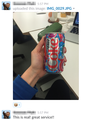 Slack reactions and praise from early customers
